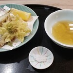 末広寿司 - てんぷら・天つゆ・塩