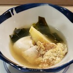 末広寿司 - ◆ 鰊の白子・卵巣と筍の酒蒸し