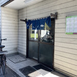 市場食堂 - 本当の入り口。