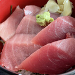 市場食堂 - 鉄火丼アップ