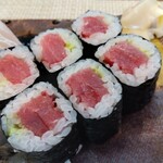 玄海鮨 - トロ巻じゃないですよ　鉄火巻ですよ