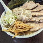 手打ち中華そば 酒田 - 塩チャーシュー中