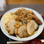 ラーメン296 - 二九郎（全マシ、肉マシ）