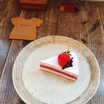 Cafe rin - ■苺のレアチーズケーキ