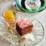 喫茶 ママンヌ - 生チョコケーキ