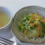 タージ・マハル - スープ＆サラダ
