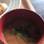 Chi-Ya Shokudou - 味噌汁は名古屋っぽい濃さ