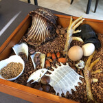 プレゼンテ スギ - 左上が猿肉の干物