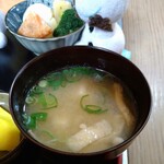 お好み焼き山ちゃん - 味噌汁