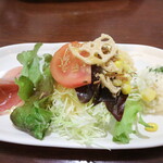 パスタの店 山猫軒 - サラダと前菜です☆　2023-0222訪問