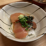 一本杉 川嶋 - メジマグロ丼