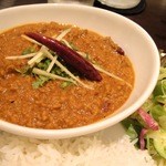 シターラ - キドニービーンズとラム挽肉のキーマカレー