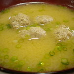 長崎港宝洋丸 - ヤバいほど美味かった、「いわしのつみれ汁」。全然生臭さが無いのは驚愕！