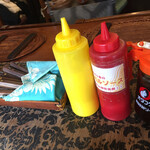 お好み焼き バリエー - 卓上の調味料など