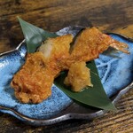 お食事処 だんらん日和 - 本日のランチ(¥1,650) 副菜:山形村産ごぼうの海老入りさつま揚げ