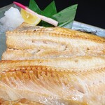 Thick mackerel grilled mackerel (half body)