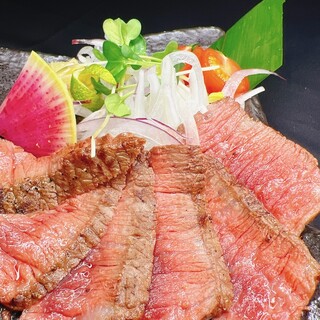 A5 Wagyu beef Ichibo seaweed grilled with salt