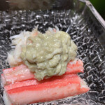 鮨よし - 紅ズワイガニ