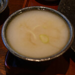 魚鶴 - 蕎麦湯