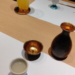 Tamachi Washoku Fukuju - 写楽とみかん酒