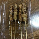 鶏幸 - 料理写真:ぼんじりタレ