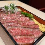 GINZA KOSO - ランチ限定黒毛和牛ステーキ重