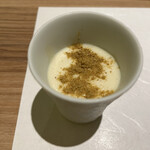 鮨 つむぎ - お豆腐を使った先付け