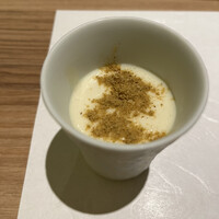 鮨 つむぎ - お豆腐を使った先付け
