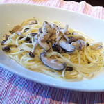 ダクマ - きのこのクリームソースパスタ