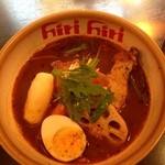 スープカリー ヒリヒリ2号 - ランチのチキン