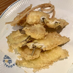 蕎麦切り 旗幟 - 江戸前盛合せ2,260円＋野菜天1種