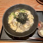 蕎麦切り 旗幟 - 鴨つくねとじ蕎麦1,370円