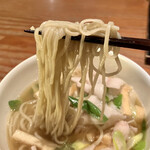 蕎麦切り 旗幟 - 肉きざみ蕎麦1,100円