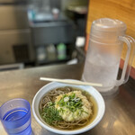 立喰うどん・そば　大和庵 - 分厚い衣の　かき揚げそば　@400円