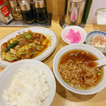 鳳龍 - 本日の定食「回鍋肉」