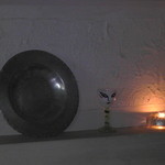 ゲストハウス　ダーラナ - ゲストルームへと続く階段わきの置物