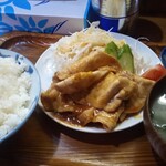 Takashiyou - 生姜焼き定食550円