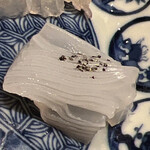 温石 - 泥障烏賊の千枚切り