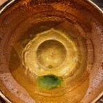 温石 - お抹茶を飲み干したら日輪が見えました