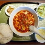 中国料理 季香園 - 麻婆豆腐セット【８４０円】