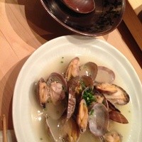 atelier 森本 XEX 寿司 - あさりの酒蒸し