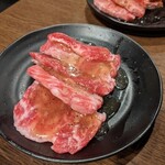 元氣七輪焼肉牛繁 - ねぎ塩元気カルビ