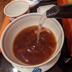 Meigetsuan Ginza Tanakaya - 蕎麦湯は自然体