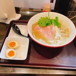 Menya Saisai - 味噌らーめん味付たまごトッピング