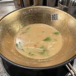 名もなきラーメン - 現れたQRコード