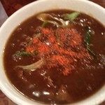 讃水 - 讃水の肉カレーうどん細切り（13.05）