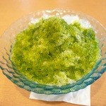 グラート - 出て来たかき氷抹茶。