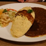 キッチン・ポム - オムカレー  1180円