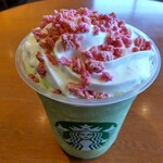 Starbucks Coffee - さくら咲くサク抹茶フラペチーノ