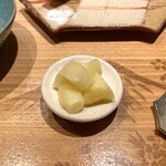 日本橋 蕎ノ字 - ガリ